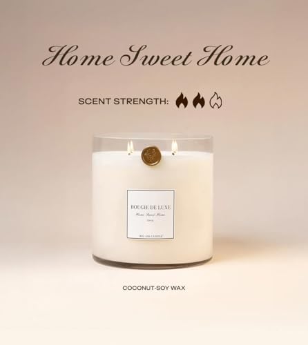 | Huge 10lb Luxury Candle, 150oz, Up to 500 Hours | Home Sweet Home | Vanilla, Caramel, Sugar | Natural Coconut-Soy Wax | by Big Ass Luxuries | As Seen On Shark Tank - Image 5