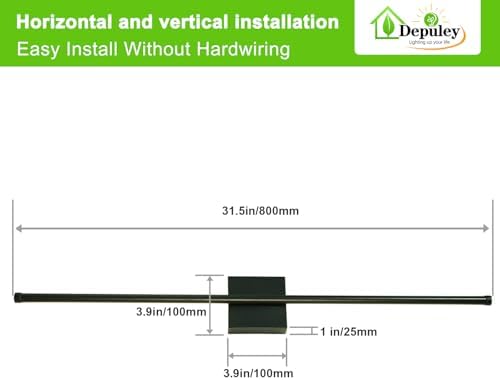 Depuley Wall Sconces Battery Operated: Set of 2 Wireless Wall Lights with Remote for Bedroom - Rechargeable 15 Colors Black Wall Lamp for Living Room Hallway Home Decor - Image 7