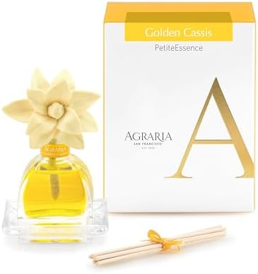 AGRARIA PetiteEssence Flower and Reed Diffuser Set, Hand Crafted Sola Flower Botanical Home Fragrance Set, Scented Oil Gift for All Occasions by Unknown