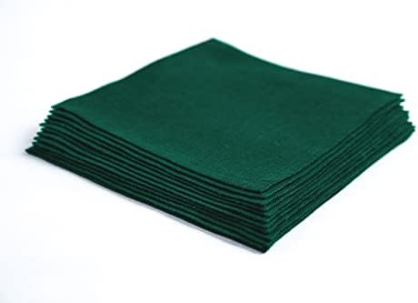 Solino Home 100% Linen Cocktail Napkins Rainforest, 6 x 6 in, Set of 12 - Image 2