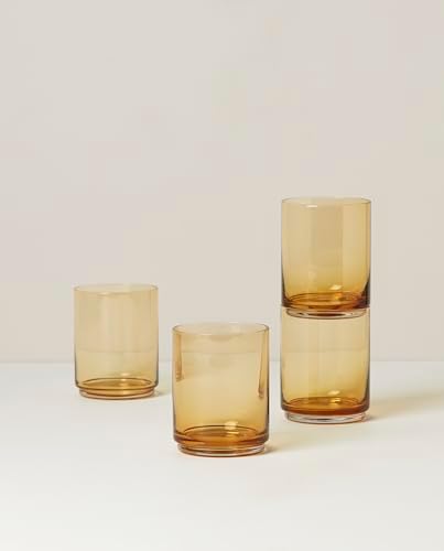Lenox Tuscany Classics 4Pc Tall Glasses, 1.10, Orange - Image 2