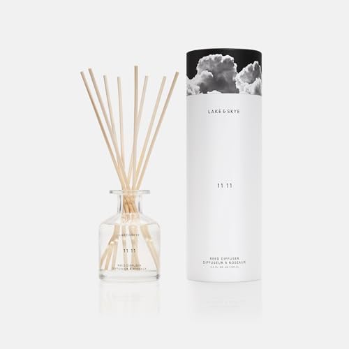 Lake & Skye 11 11 Reed Diffuser, 4.3 fl oz (128 mL) - Sheer & Uplifting Scent by Unknown
