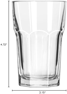 Libbey Glassware 15237 Gibraltar Beverage Glass, Duratuff, 10 oz. (Pack of 36) - Image 3