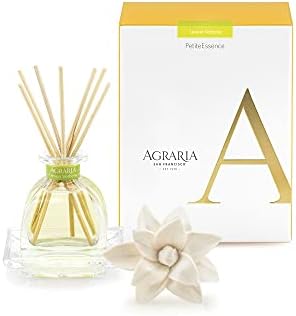 AGRARIA Lemon Verbena PetiteEssence Flower & Reed Diffuser Set by Unknown