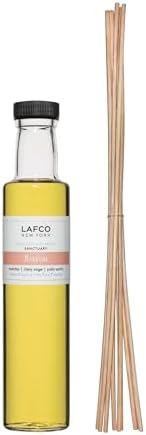 LAFCO New York Reed Diffuser Refill, Retreat - 8.4 oz - Up to 4-Month Fragrance Life - Includes Natural Wood Reeds - Free of Dyes & Propellants - Made in The USA by Unknown