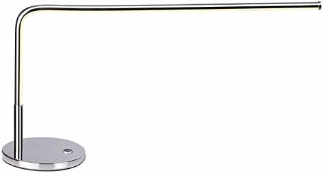 JONATHAN Y Natalie 13.5" Modern Integrated LED Metal Desk Lamp, Chrome by JONATHANY