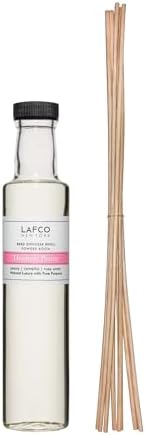LAFCO New York Reed Diffuser Refill, Duchess Peony - 8.4 oz -Up to 4-Month Fragrance Life - Includes Natural Wood Reeds - Free of Dyes & Propellants- Made in the USA by Unknown