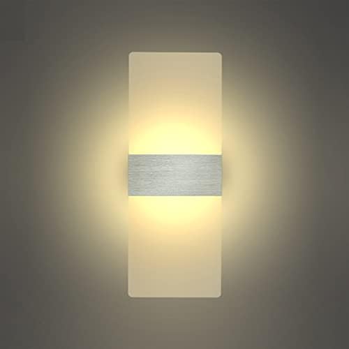 KICAAO Modern Wall Sconces Set of Two,Led Wall Light 10w, Warm Light 2700K - Image 2