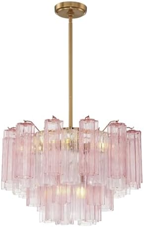 Crystorama Addis 9 Light Aged Brass Chandelier by CrystoramaLighting
