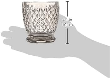 Boston Old Fashioned Rocks Glasses Box Set of 4 by Villeroy & Boch - Dishwasher Safe - Made in Germany - Premium Crystal Glass - Smoke Gray Color - 10 Ounce Capacity - Image 4