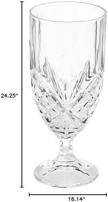 Godinger Dublin Set of 12 Iced Beverage Glasses 14-Oz. - Image 5