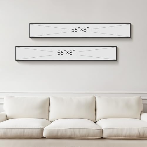 Large Framed Brown Beige Abstract Vertical Wall Art for Hallway, 2 Piece - Image 5