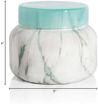 Capri Blue Candle - Modern Marble Jar Candles - Luxury Candles for Home Scented - Soy Candle Blend - Long Lasting Candles - Coconut Santal Scented (19 oz) - Image 7