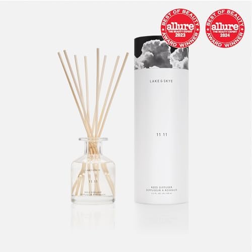 Lake & Skye 11 11 Reed Diffuser, 4.3 fl oz (128 mL) - Sheer & Uplifting Scent - Image 2