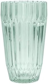 Fortessa Archie Glass Drinkware, Iced Beverage Glass (Set of 6), 15 Oz., Verde Green by Unknown