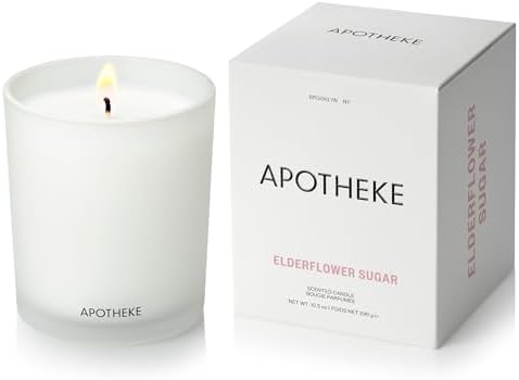 Elderflower Sugar Classic Candle by APOTHEKE by Apotheke