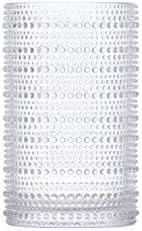 Fortessa Jupiter Beaded Hobnail Glass, 13 Ounce Iced Beverage (Set of 6), Clear - Image 4