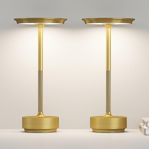 Cordless Rechargeable Table Lamp,LED Portable Battery Table Lights by ZTFLOS