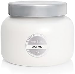 Capri Blue Volcano Scented Candles - Luxury Three Wick Candles for Home Scented with Tropical Fruit & Sugared Citrus - Soy Wax Blend - Large White Color (28 oz) by Unknown