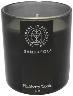 Sand + Fog Scented Candle - BlackBerry Woods – Additional Scents and Sizes – 100% Cotton Lead-Free Wick - Luxury Air Freshening Jar Candles - Perfect Home Decor – 10oz - Image 2