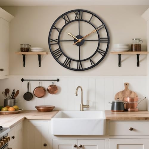 30 Inch Roman Numerals Large Wall Clocks for Living Room Decor - Image 5