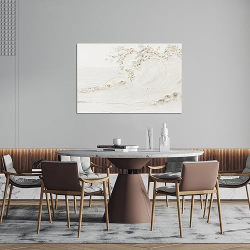 Canvas Wall Art Decor Large Wall Art for Living Room Large Artwork for Walls Black Abstract Wall Art Decor Canvas Art Wall Decor Modern Textured Wall Art Paintings 32" X 48" Bedroom Office Wall Decor - Image 2