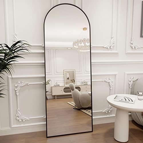 Koonmi 64x21 Arched Full Length Mirror, Floor Mirror with Stand by KOONMI