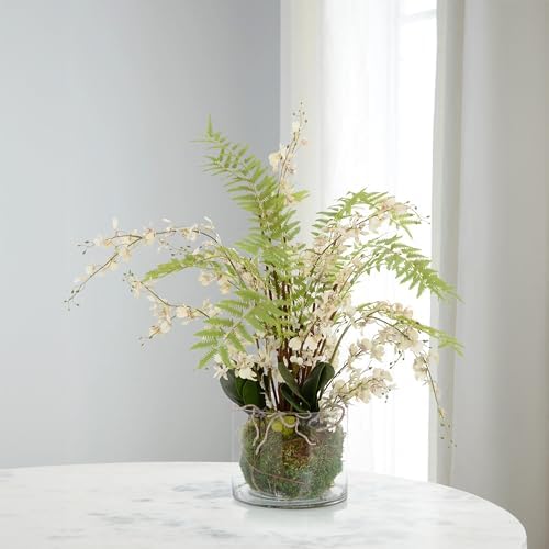 WGVI Thick Weighted Clear Right Cylinder Glass Vases, 10" W x 10" H, Equilateral Cylinder Glass Flower Arrangement Centerpieces Tabletop Storage Container Home Decor, 1 Piece - Image 3