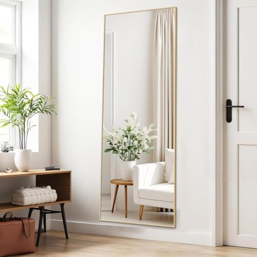 21"x64" Mirror Full Length, Upgraded Body Wall Mirrors - Image 5