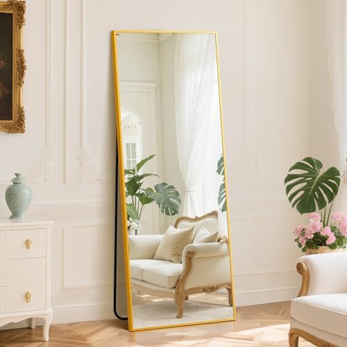 DUMOS 24"x65" Full Length Floor Mirror, Full Body Mirror by DumosLifestyle