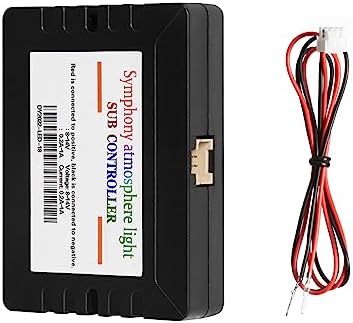 Dreamcolor Acrylic Interior Car LED Strip Light Sub-Control Module, which fit for Dreamcolor Main Controller Connects kit (not Including), Not fit dreamcolor 5 in 1(Single Controller) by MAODANER