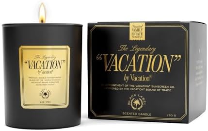 Vacation Coconut Vanilla Scented Soy Candle, 6 Ounces by Vacation