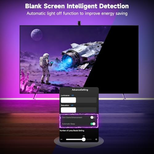 FFJ Upgraded TV LED Backlight with Triple Sensor, for 55-65" TVs, HomeDecor - Image 6