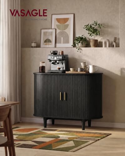 VASAGLE Storage Cabinet, Sideboard with Adjustable Shelves - Image 2