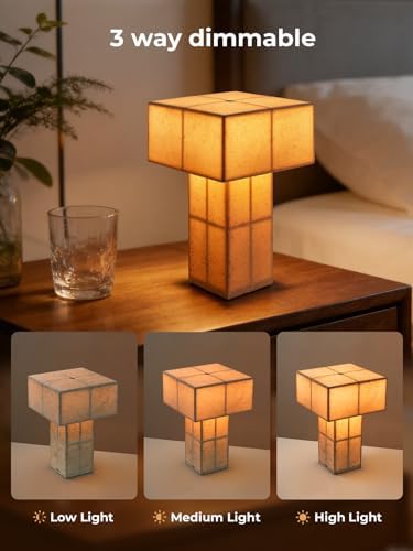 Cordless Table Lamp, Mid Century Modern Lamp, Rechargeable,Dimmable - Image 5