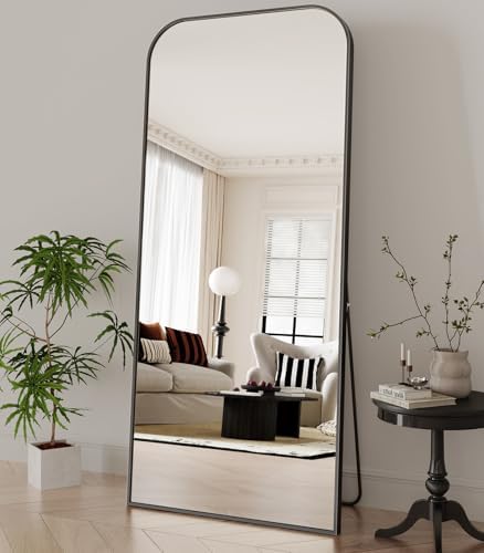 Koonmi Full Length Mirror, 65"x24" Mirror Full Length with Stand by KOONMI