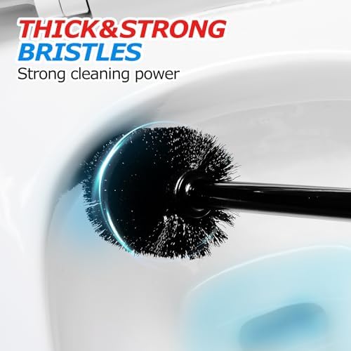 FORASTO 3in1 Toilet Plunger and Brush Set - Home Bathroom Cleaning Tools - Image 5
