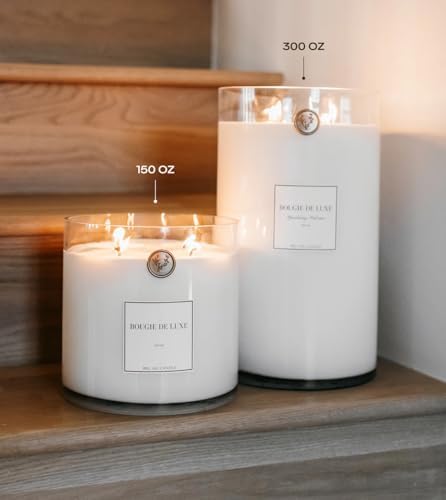 | Huge 10lb Luxury Candle, 150oz, 500 Hours | Hibiscus Rose | Rose, Hibiscus, Pomegranate | Natural Coconut-Soy Wax | by Big Ass Luxuries | As Seen On Shark Tank - Image 5