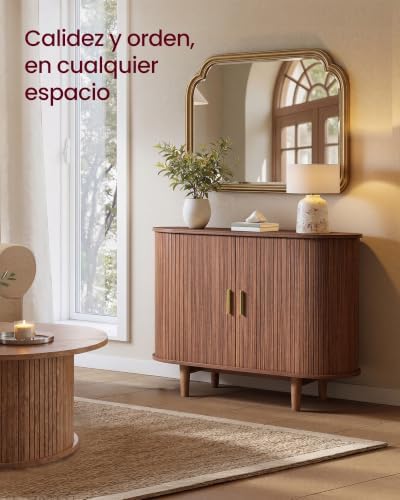 VASAGLE Storage Cabinet, Sideboard with Adjustable Shelves - Image 7