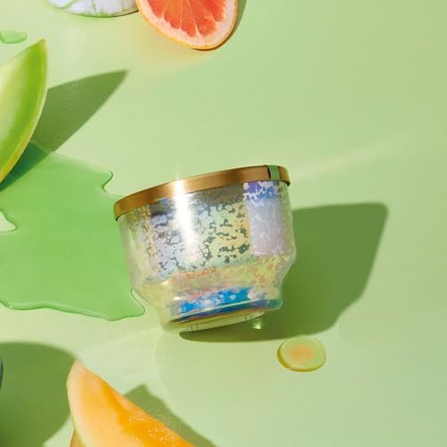 Capri Blue Honeydew Crush Scented Candles for Home - Mercury Iridescent Inverted Jar Candles - Housewarming Gifts for Women & Men - Long Burning Soy Wax Blend - Honeydew Crush (10 oz) - Image 2