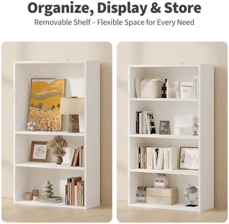 Sweetcrispy Tall Bookshelf, Book Shelf, Storage Organizer - Image 5