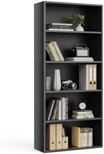 Sweetcrispy Tall Bookshelf, Book Shelf, Storage Organizer by Sweetcrispy