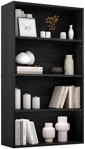 Sweetcrispy Tall Bookshelf, Book Shelf, Storage Organizer by Sweetcrispy
