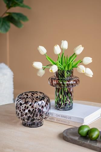 Tall Tapered Glass Vases for Centerpieces, Flowers Vase Set Home Decor - Image 6