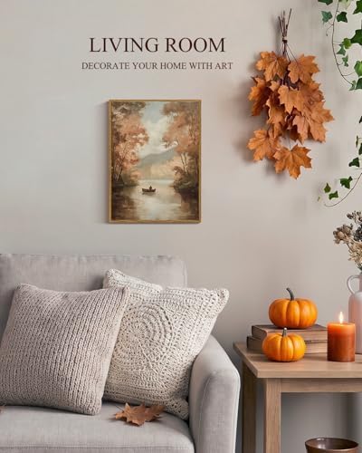 InSimSea Vintage Fall Picture Wall Decor, Framed Canvas Art - Image 4