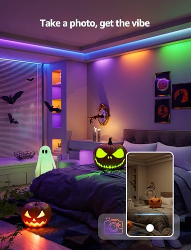 Lepro S1 AI Smart LED Strip Lights with IC 65.6FT 2.4G WiFi Bluetooth - Image 4
