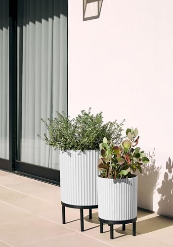 Veradek Demi Series Raised Duo Planters - Set of 2 Planters with Stands - Image 6