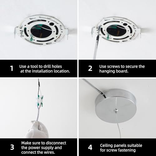 Modern LED Pendant Lights Kitchen Island Lighting,1 Pack - Image 5