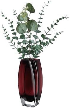 Barski Glass Vase, Amethyst, 8" Height - Image 2