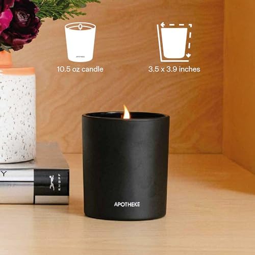 Apotheke Signature Scented Candles for Home, Kindling - 10.5 Oz - Image 3
